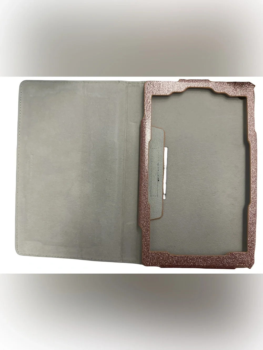 Sparkle Tablet Folio Cover in Rose Gold - Slim Protective Case